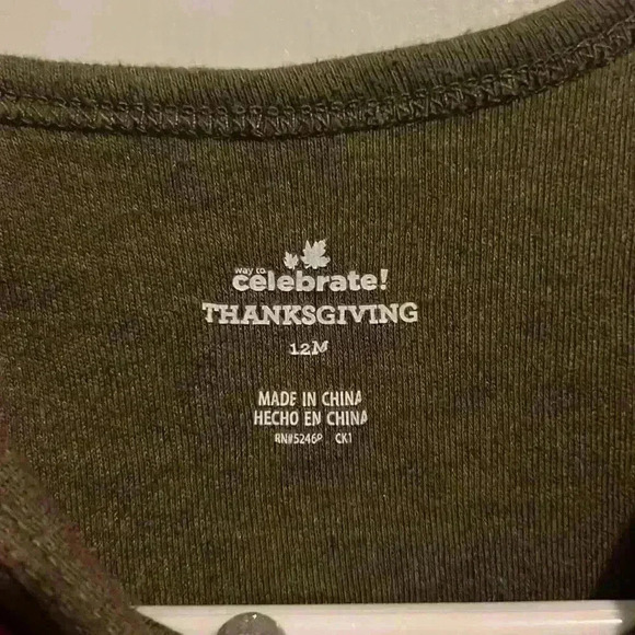 Thanksgiving Way to Celebrate Onesie 12 month Outfit Turkey Tutu 🦃 - Picture 6 of 6